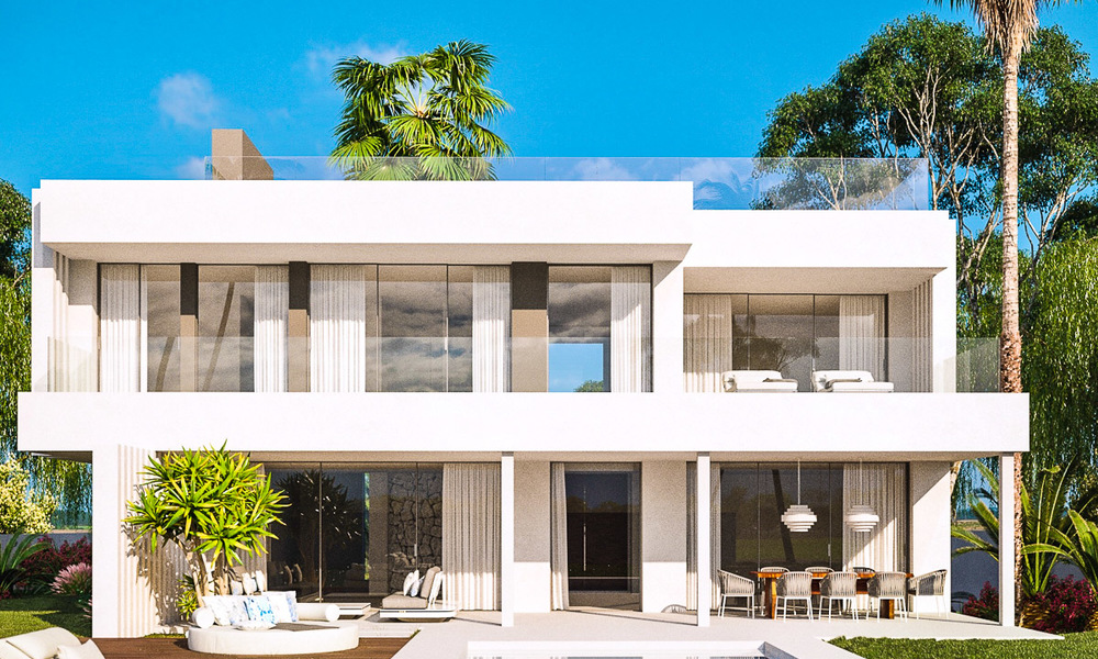 Belles villas modernes et contemporaines à vendre dans un nouveau projet de boutique entre Estepona et Marbella 19718