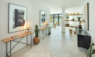Nouvelles villas modernes de luxe à vendre sur un terrain de golf du New Golden Mile, Marbella - Estepona 32938 