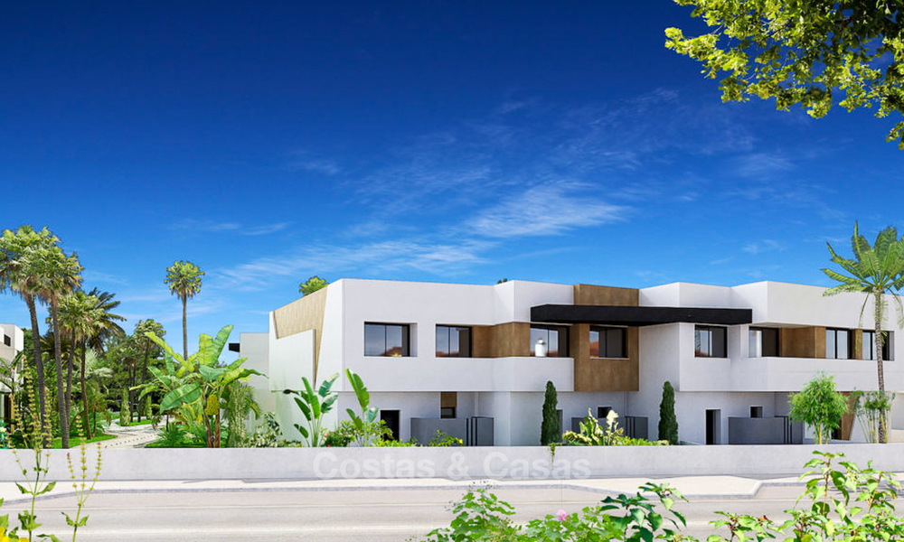 Nouvelles maisons modernes sur plan à vendre à Nueva Andalucia - Marbella 4494