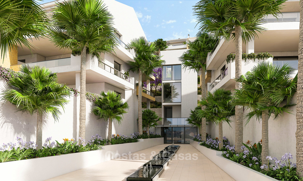 Offre attrayante : appartements modernes à vendre avec des vues fantastiques sur mer à Benalmadena, Costa del Sol 4516