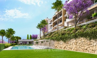 Offre attrayante : appartements modernes à vendre avec des vues fantastiques sur mer à Benalmadena, Costa del Sol 4517 