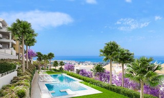 Offre attrayante : appartements modernes à vendre avec des vues fantastiques sur mer à Benalmadena, Costa del Sol 4518 