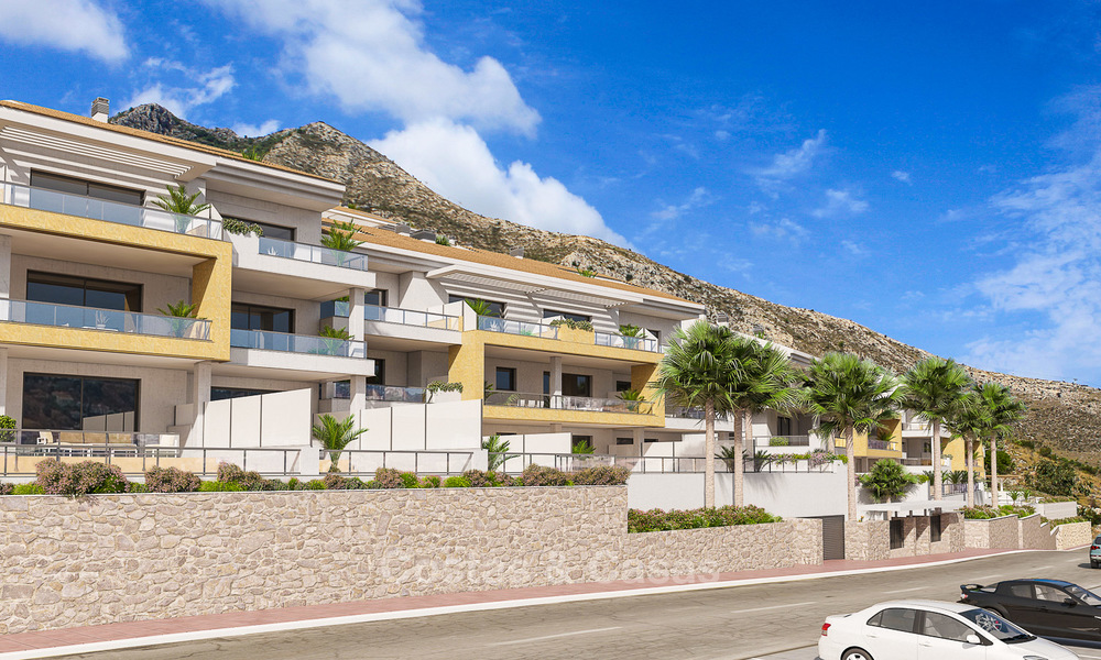 Offre attrayante : appartements modernes à vendre avec des vues fantastiques sur mer à Benalmadena, Costa del Sol 4519