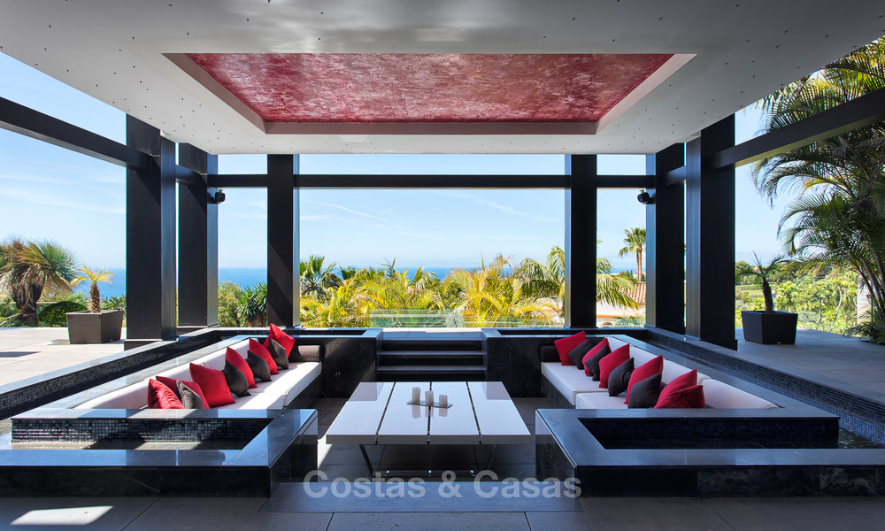 Villa moderne, très exclusive et majestueuse avec de superbes vues sur mer à vendre, Golden Mile, Marbella 4523