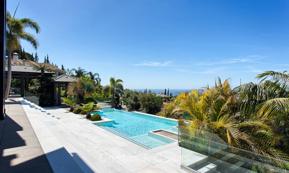 Villa moderne, très exclusive et majestueuse avec de superbes vues sur mer à vendre, Golden Mile, Marbella 4524