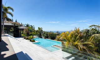 Villa moderne, très exclusive et majestueuse avec de superbes vues sur mer à vendre, Golden Mile, Marbella 4524 