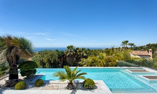 Villa moderne, très exclusive et majestueuse avec de superbes vues sur mer à vendre, Golden Mile, Marbella 4525 