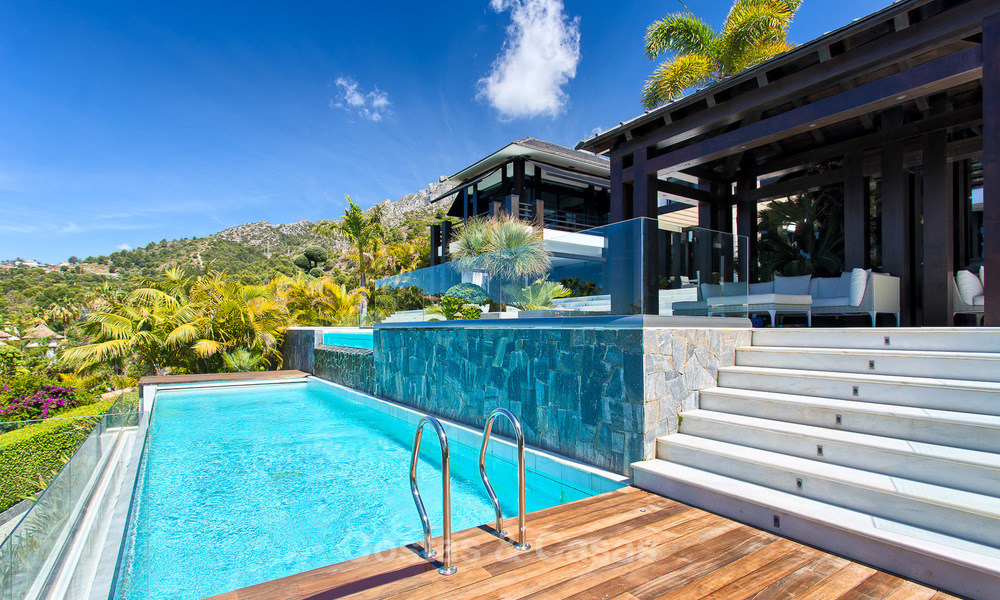 Villa moderne, très exclusive et majestueuse avec de superbes vues sur mer à vendre, Golden Mile, Marbella 4528