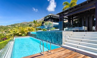 Villa moderne, très exclusive et majestueuse avec de superbes vues sur mer à vendre, Golden Mile, Marbella 4528 