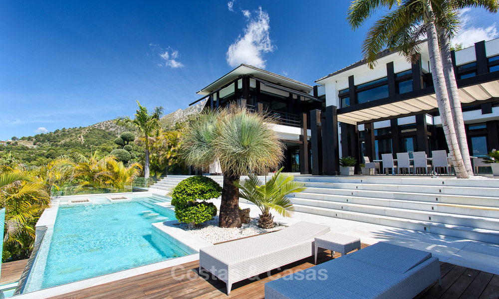 Villa moderne, très exclusive et majestueuse avec de superbes vues sur mer à vendre, Golden Mile, Marbella 4529