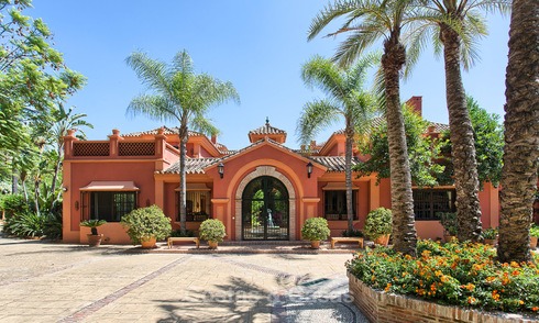 Villa prestigieuse dans un style traditionnel avec vue sur mer à vendre, dans le exclusif La Zagaleta, Benahavis, Marbella 4563