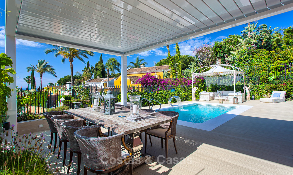 Villa de luxe haut de gamme de style classique avec vue mer à vendre sur le Golden Mile, Marbella 4586