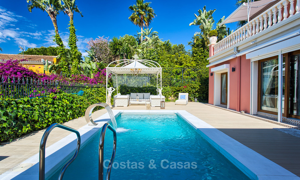 Villa de luxe haut de gamme de style classique avec vue mer à vendre sur le Golden Mile, Marbella 4587