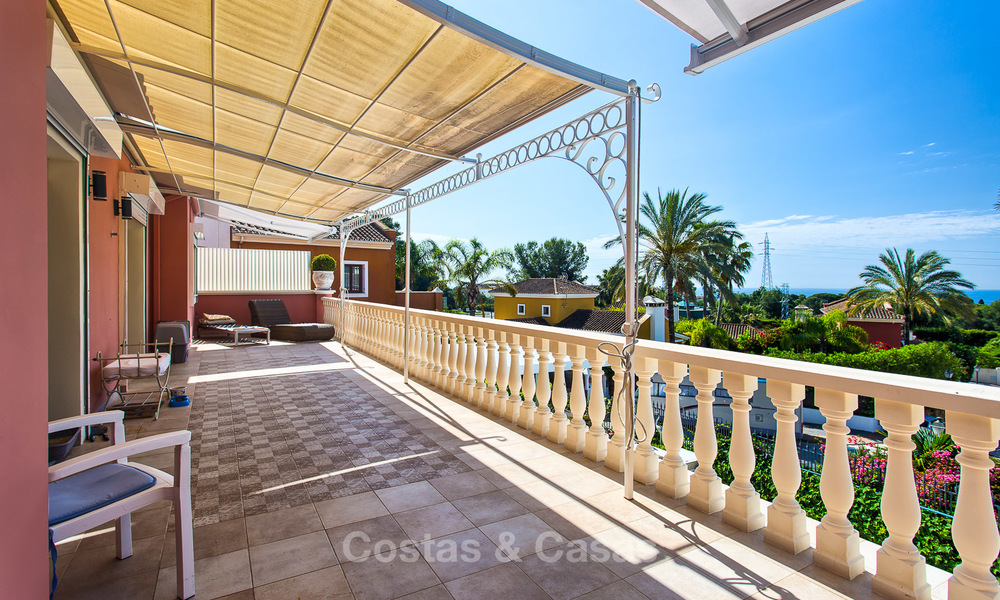Villa de luxe haut de gamme de style classique avec vue mer à vendre sur le Golden Mile, Marbella 4609