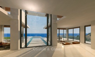 Villa luxueuse et moderne avec vue panoramique sur mer à vendre à Benahavis, Marbella 4720 