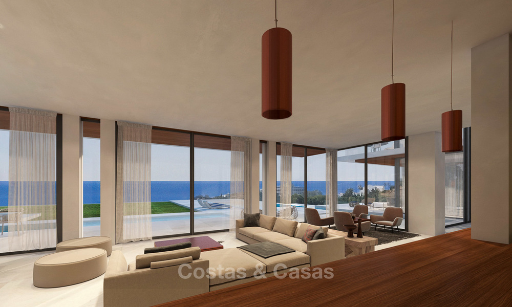 Villa luxueuse et moderne avec vue panoramique sur mer à vendre à Benahavis, Marbella 4721