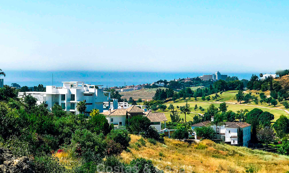 Villa luxueuse et moderne avec vue panoramique sur mer à vendre à Benahavis, Marbella 4725