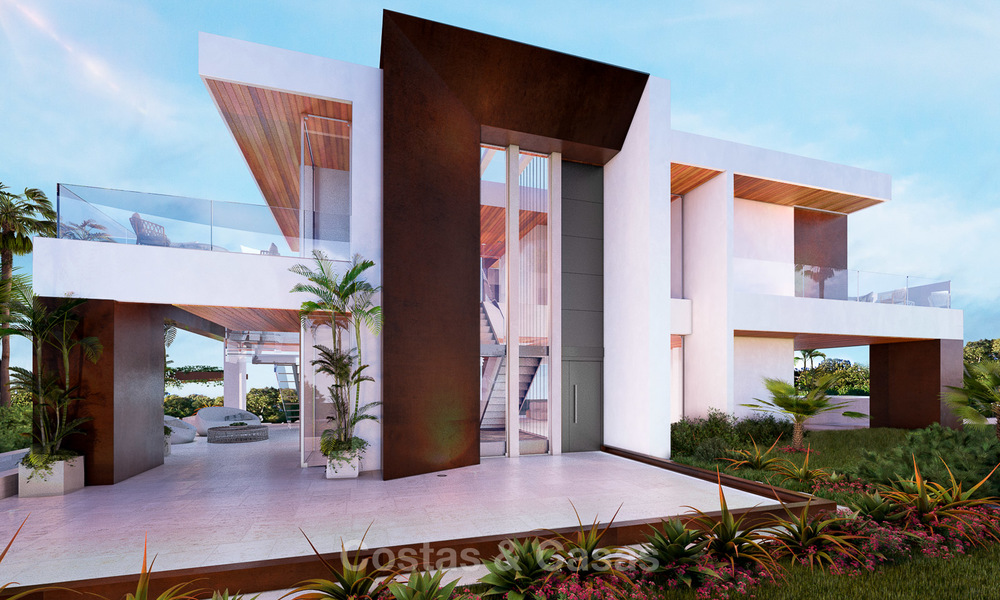 Deux villas luxueuses, de style modernes et contemporaines à vendre pour le prix d'une, à Nueva Andalucia, Marbella 4728