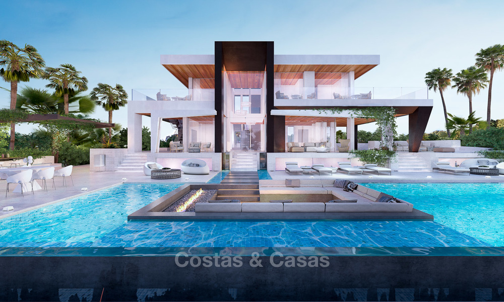 Deux villas luxueuses, de style modernes et contemporaines à vendre pour le prix d'une, à Nueva Andalucia, Marbella 4730