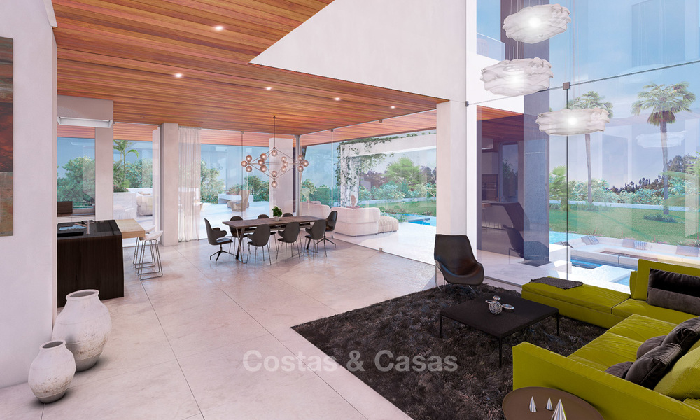 Deux villas luxueuses, de style modernes et contemporaines à vendre pour le prix d'une, à Nueva Andalucia, Marbella 4732