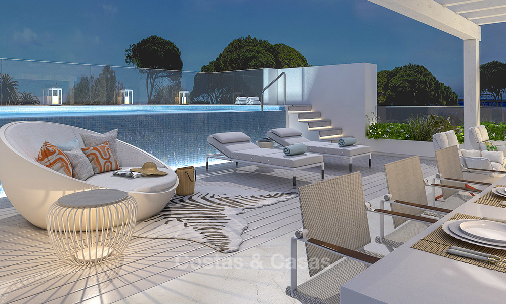 Appartements de luxe modernes à vendre dans un nouveau projet avec vues mer spectaculaires à Benahavis, Marbella 4843