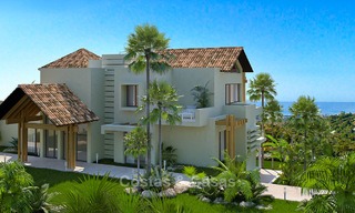 Appartements de luxe modernes à vendre dans un nouveau projet avec vues mer spectaculaires à Benahavis, Marbella 4844 