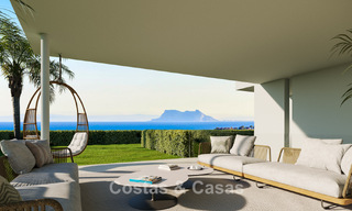 Appartements de luxe modernes à vendre dans un nouveau projet avec vues mer spectaculaires à Benahavis, Marbella 804269 