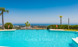A vendre, nouveaux appartements de luxe, style andalou avec vue imprenable sur mer, Benahavis - Marbella 5067 
