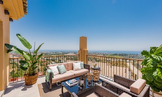 A vendre, nouveaux appartements de luxe, style andalou avec vue imprenable sur mer, Benahavis - Marbella 5081 