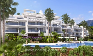Appartements de luxe modernes à vendre avec vue imprenable sur mer, à quelques minutes en voiture du centre de Marbella. 4874 
