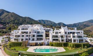 Appartements de luxe modernes et contemporains avec vue imprenable sur mer à vendre, à quelques minutes en voiture du centre de Marbella. 38303 