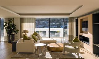 Appartements de luxe modernes et contemporains avec vue imprenable sur mer à vendre, à quelques minutes en voiture du centre de Marbella. 38338 