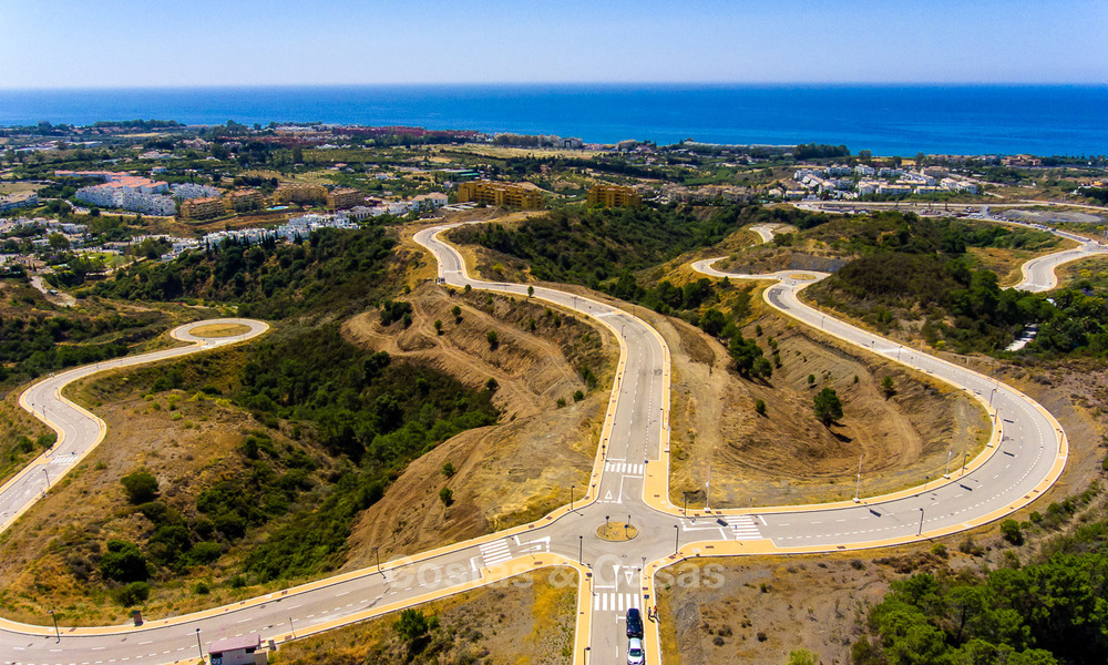 Nouvelles villas modernes et contemporaines à vendre, vue panoramique sur mer, sur le New Golden Mile entre Marbella et Estepona 5102