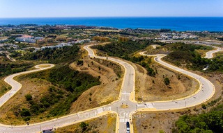 Nouvelles villas modernes et contemporaines à vendre, vue panoramique sur mer, sur le New Golden Mile entre Marbella et Estepona 5102 