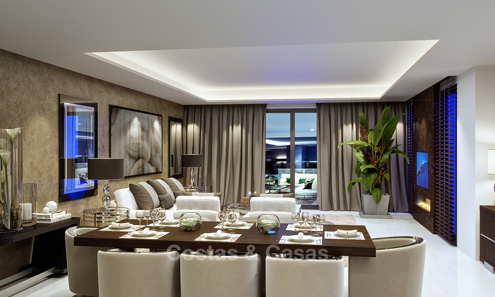 Appartements et penthouses de luxe modernes et avant-gardistes à vendre sur le Golden Mile, Marbella 4982