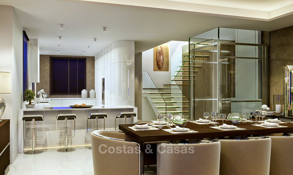 Appartements et penthouses de luxe modernes et avant-gardistes à vendre sur le Golden Mile, Marbella 4985