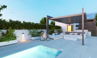 Nouveaux appartements de luxe et exclusifs à vendre avec design contemporain et vue mer, à Benahavis - Marbella 5087 