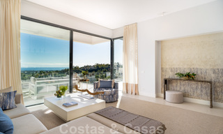 Nouveaux appartements de luxe et exclusifs à vendre avec design contemporain et vue mer, à Benahavis - Marbella 35219 