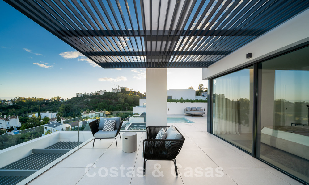 Nouveaux appartements de luxe et exclusifs à vendre avec design contemporain et vue mer, à Benahavis - Marbella 35238