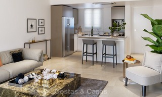 Nouveaux appartements de luxe avec vue sur mer à vendre, design moderne et contemporain, Marbella 5115 