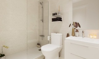 Nouveaux appartements de luxe avec vue sur mer à vendre, design moderne et contemporain, Marbella 5118 