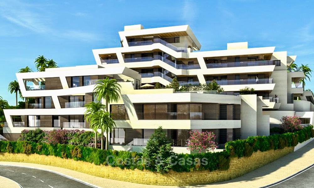 Nouveaux appartements de luxe avec vue sur mer à vendre, design moderne et contemporain, Marbella 5120