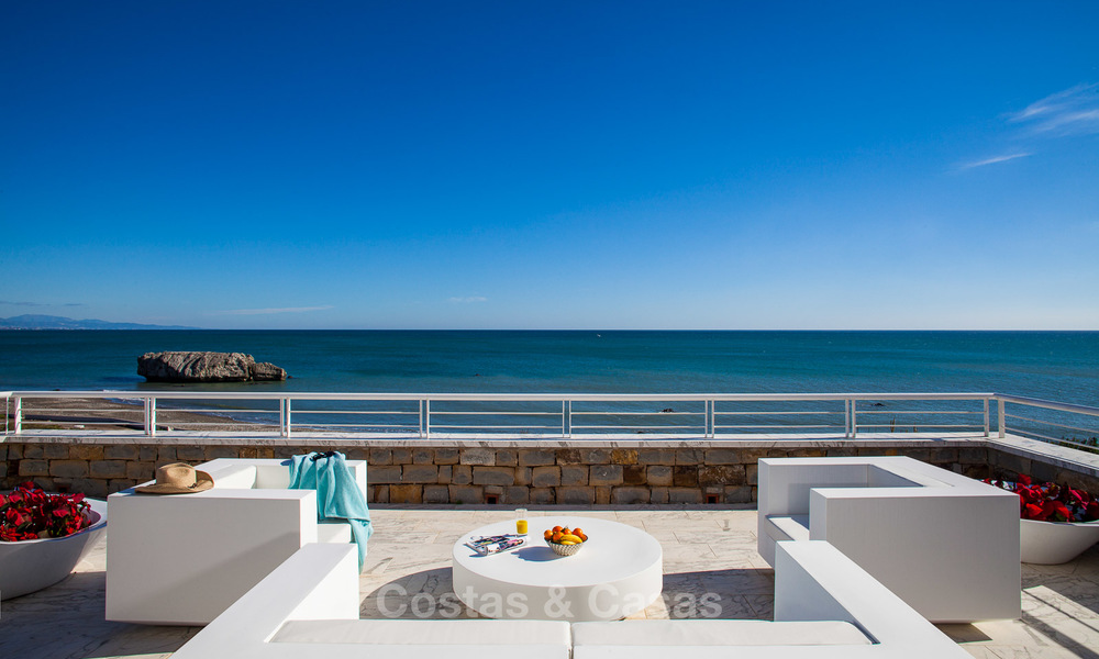 Appartements, première ligne de plage, récemment rénovés, Casares, Costa del Sol 5347