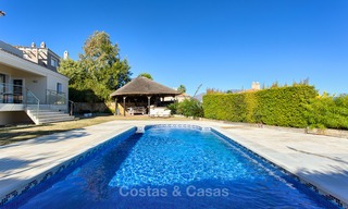 Belle villa rénovée avec vue sur mer à vendre à La Duquesa, Manilva, Costa del Sol 5539 