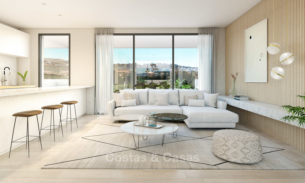 A vendre ! Nouveaux appartements modernes, situé sur un parcours de golf à La Cala de Mijas, Costa del Sol 5696