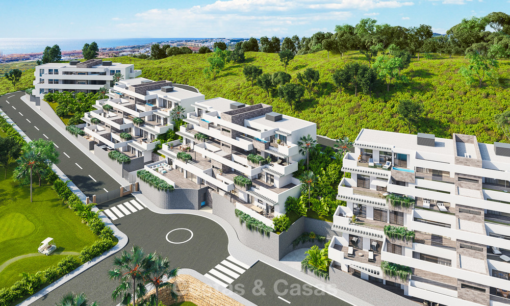 A vendre ! Nouveaux appartements modernes, situé sur un parcours de golf à La Cala de Mijas, Costa del Sol 5701
