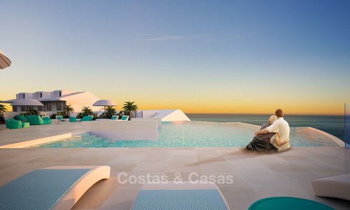 Appartements exclusifs, style d'avant-garde à vendre, avec vue panoramique sur mer, Benalmadena, Costa del Sol 5747