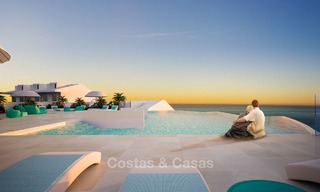 Nouveaux appartements exclusifs, style d'avant-garde à vendre, avec vue panoramique sur mer, Benalmadena, Costa del Sol 5747 