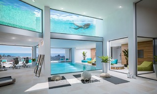 Nouveaux appartements exclusifs, style d'avant-garde à vendre, avec vue panoramique sur mer, Benalmadena, Costa del Sol 5749 