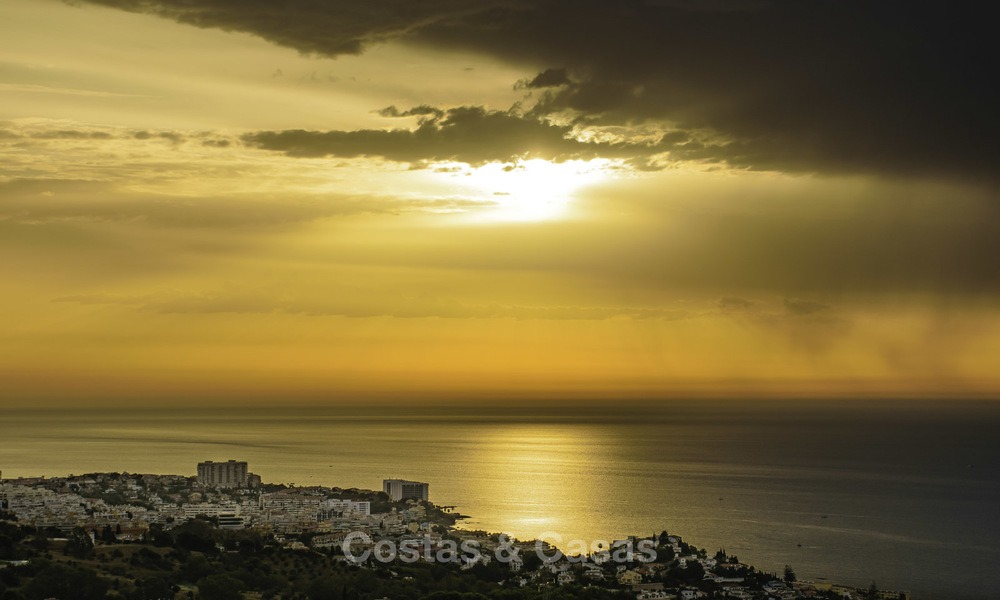 Nouveaux appartements exclusifs, style d'avant-garde à vendre, avec vue panoramique sur mer, Benalmadena, Costa del Sol 12378
